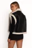Kayden Faux Shearling Lined Vest - Black sold by Petal & Pup