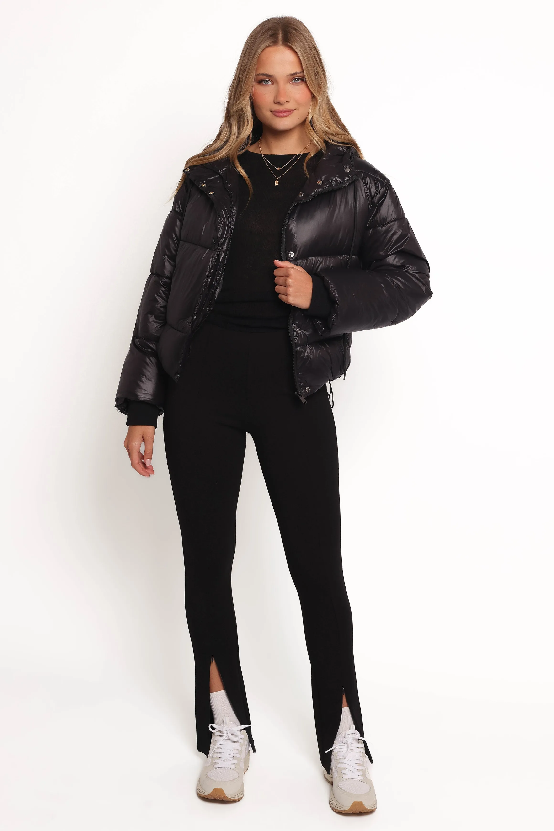 Archie Puffer Jacket - Black sold by Petal & Pup product image thumbnail 2