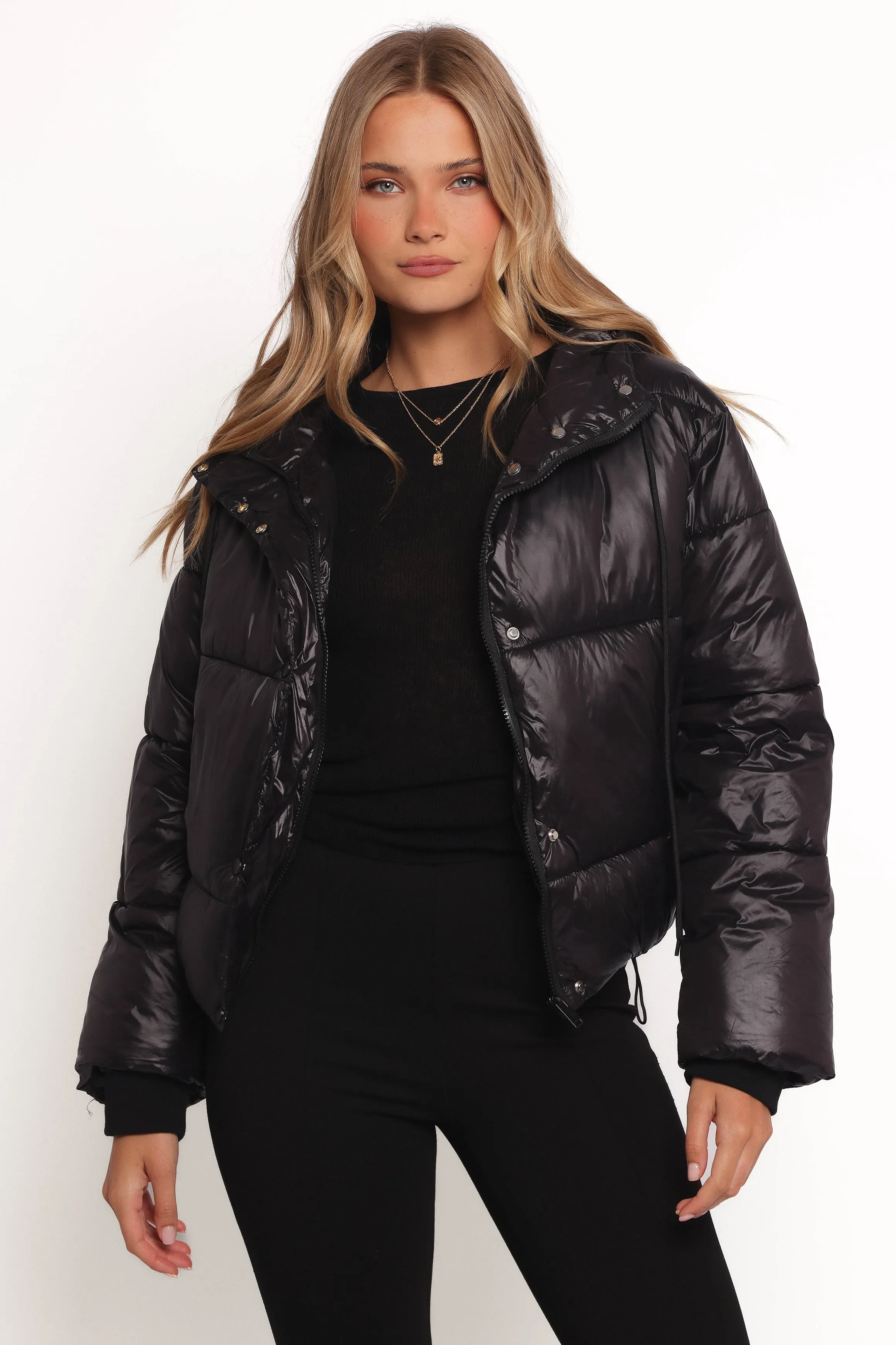 Archie Puffer Jacket - Black sold by Petal & Pup