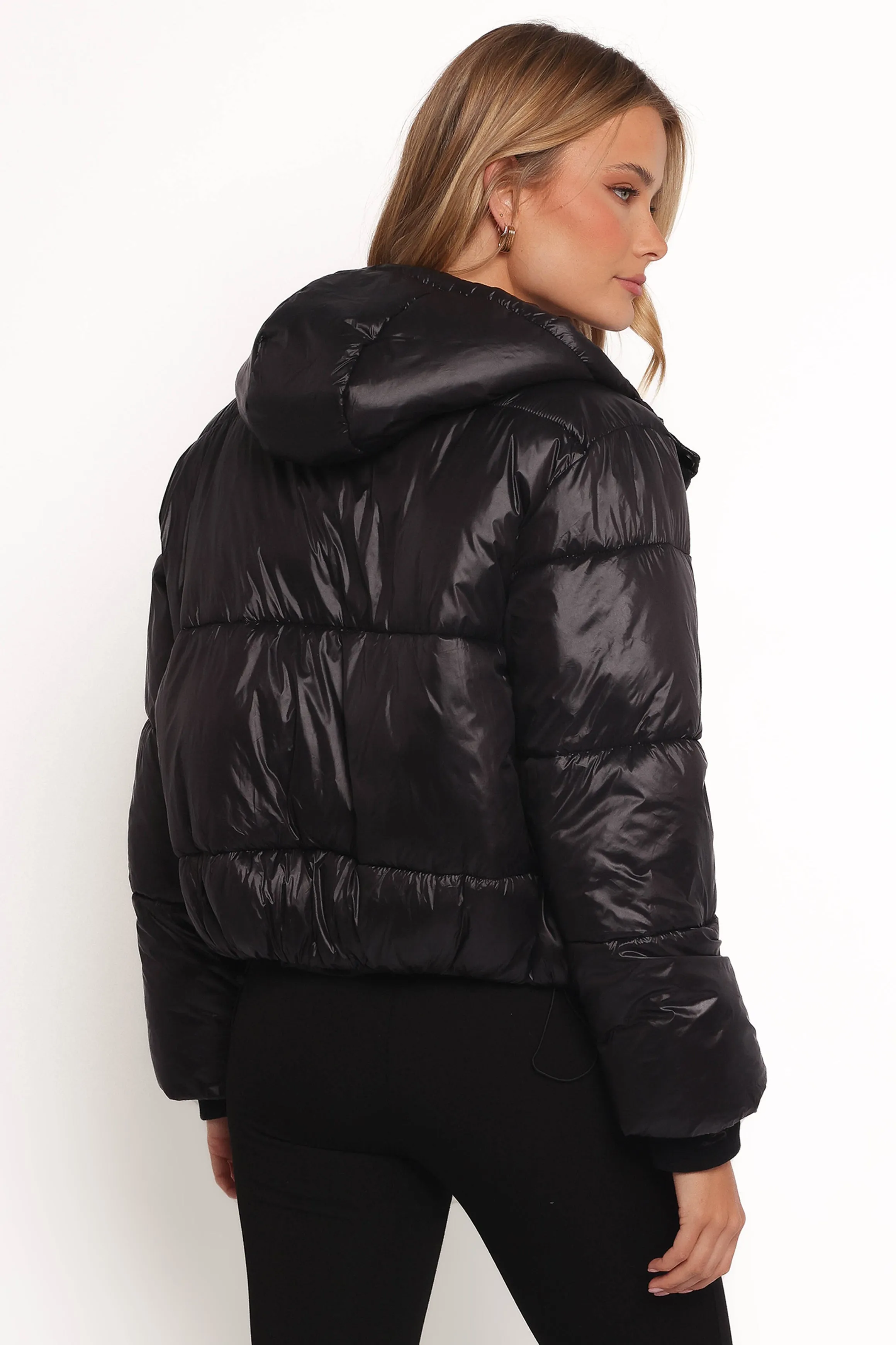 Archie Puffer Jacket - Black sold by Petal & Pup product image thumbnail 4