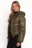 Archie Puffer Jacket - Olive sold by Petal & Pup