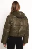 Archie Puffer Jacket - Olive sold by Petal & Pup