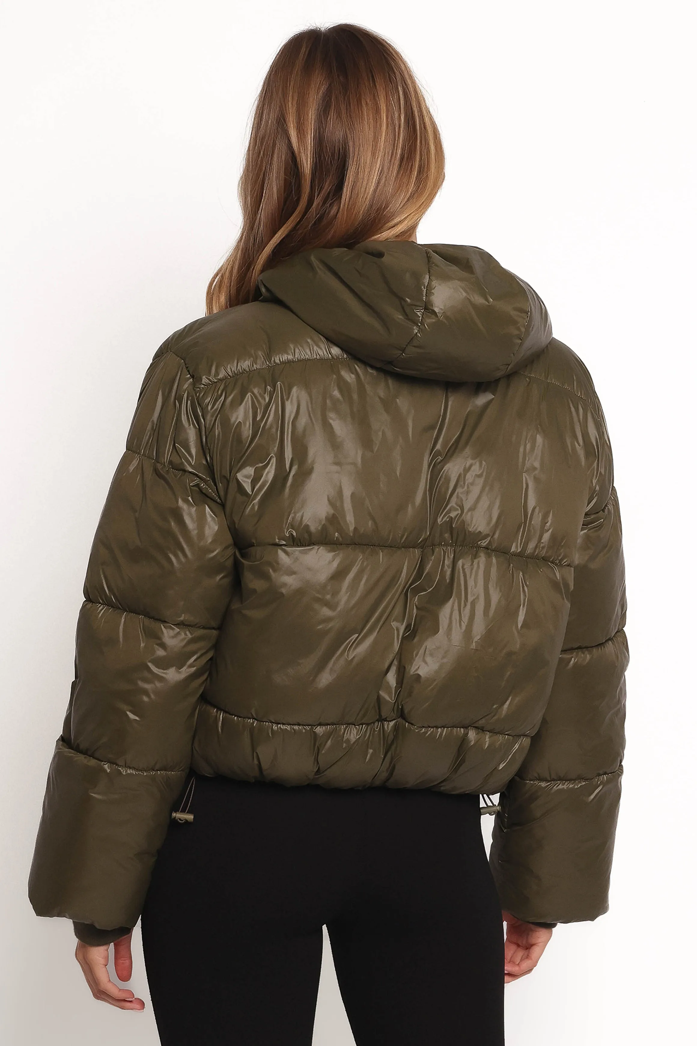 Archie Puffer Jacket - Olive sold by Petal & Pup product image thumbnail 4