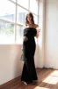 Adair Off Shoulder Maxi Dress - Black sold by Petal & Pup