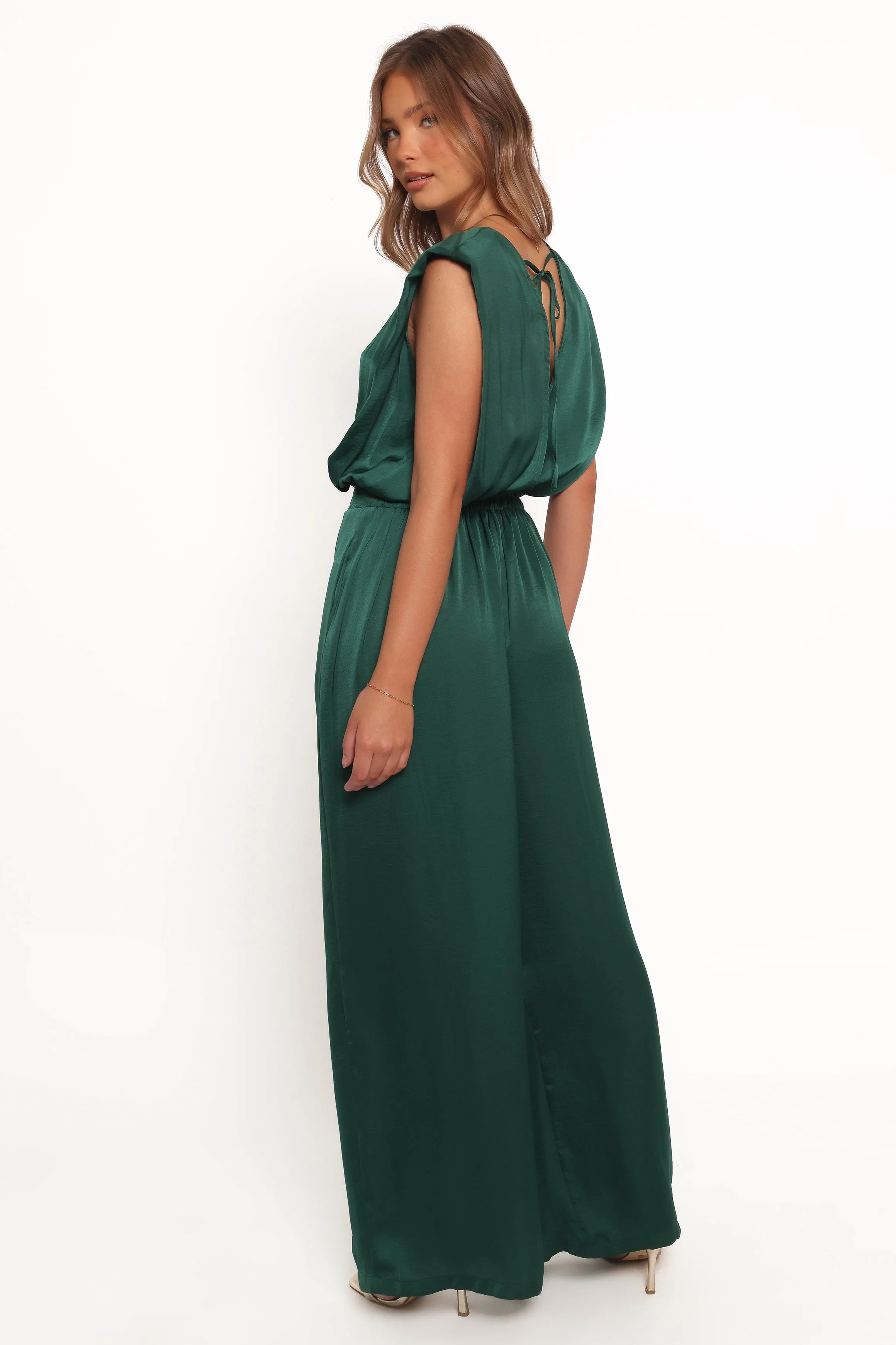 Rema Jumpsuit - Dark Green sold by Petal & Pup product image thumbnail 2