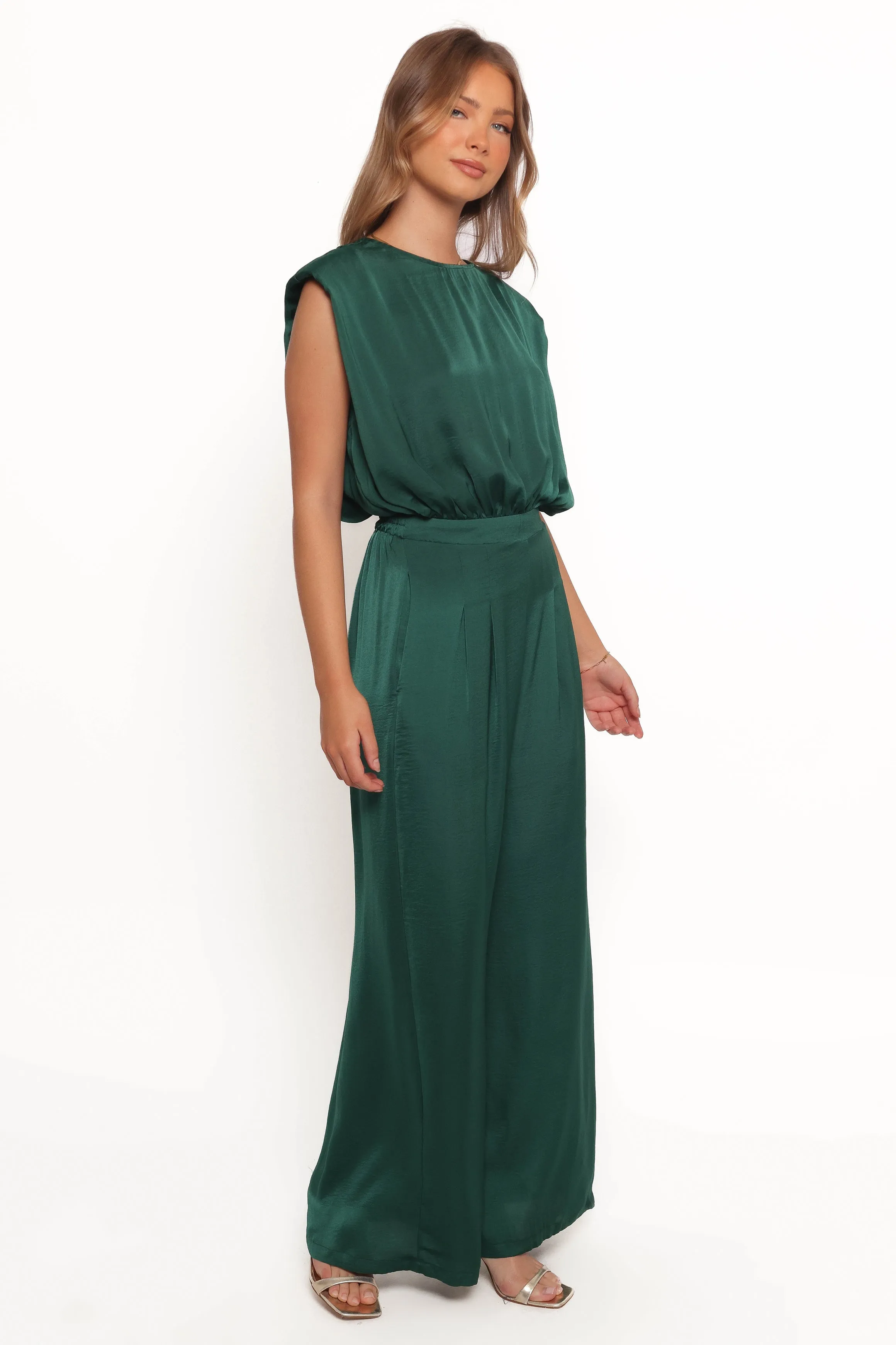 Rema Jumpsuit - Dark Green sold by Petal & Pup product image thumbnail 4