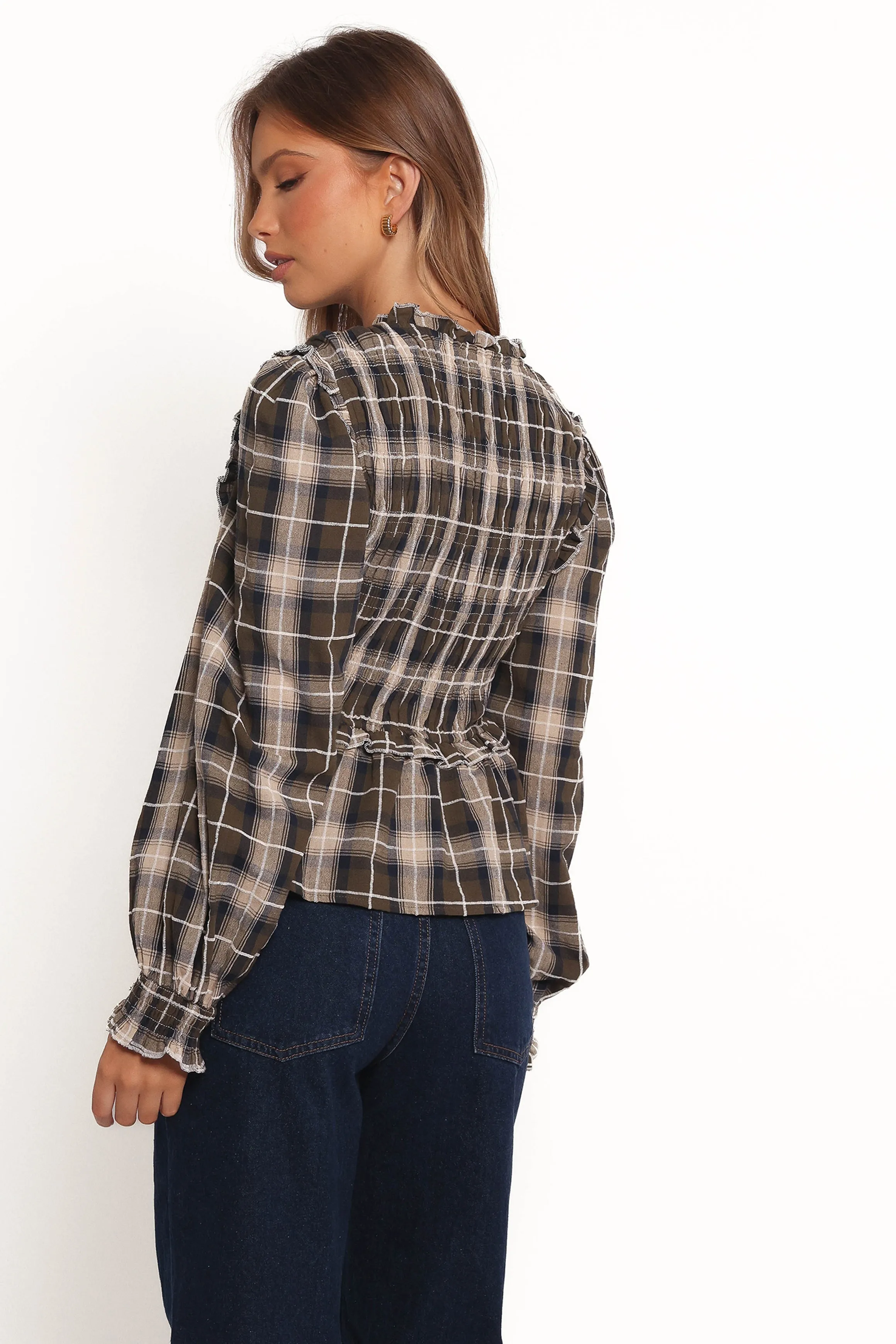 Grayson Top - Olive sold by Petal & Pup product image thumbnail 4