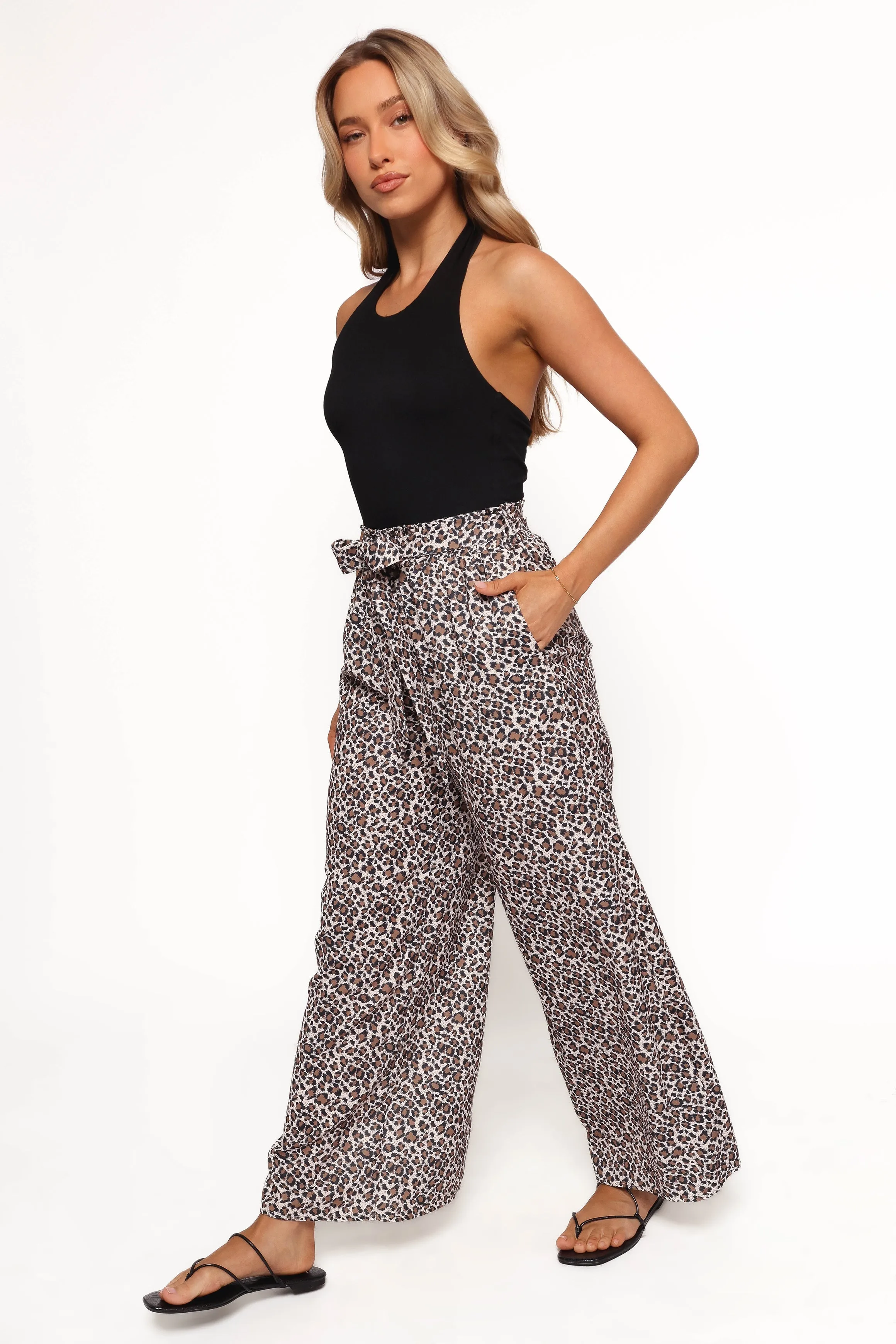 Florencia Pant - Leopard sold by Petal & Pup