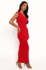 Robin Midi Dress - Red sold by Petal & Pup