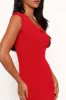 Robin Midi Dress - Red sold by Petal & Pup