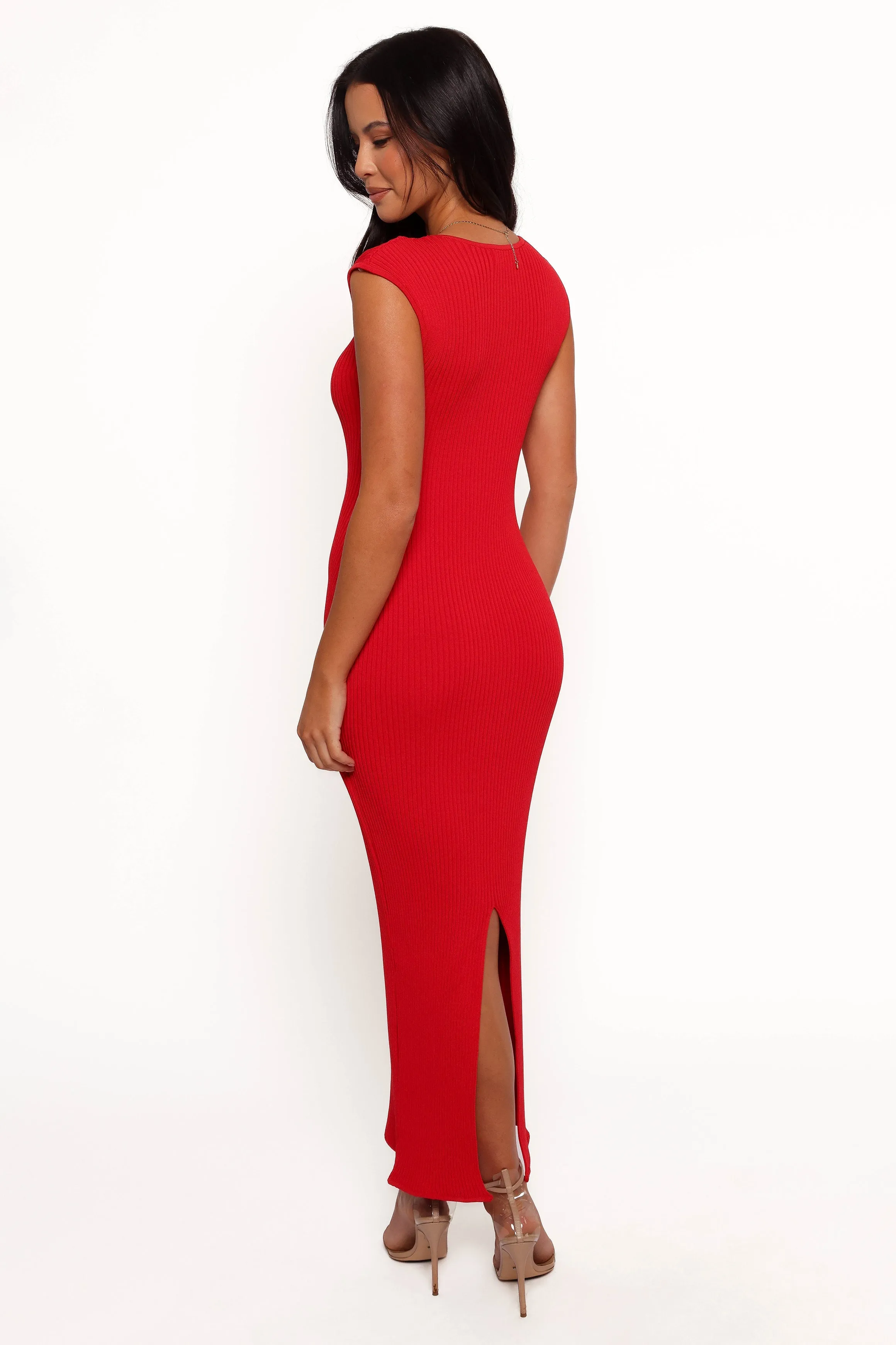 Robin Midi Dress - Red sold by Petal & Pup product image thumbnail 4