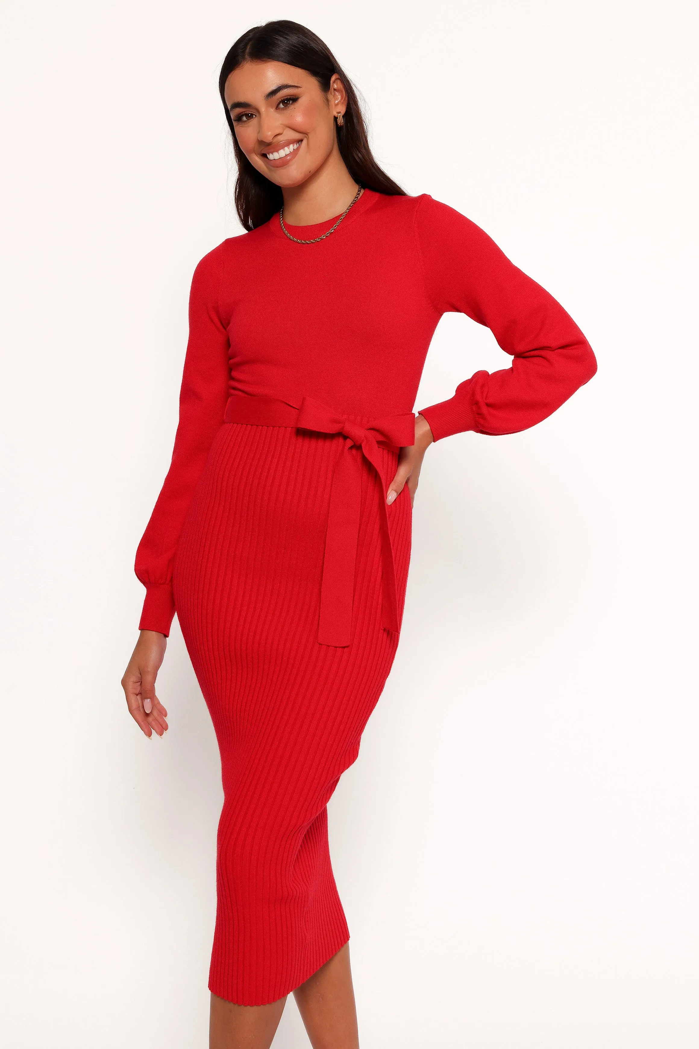 Helena Dress - Red sold by Petal & Pup