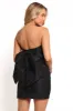 Monia Mini Dress - Black sold by Petal & Pup