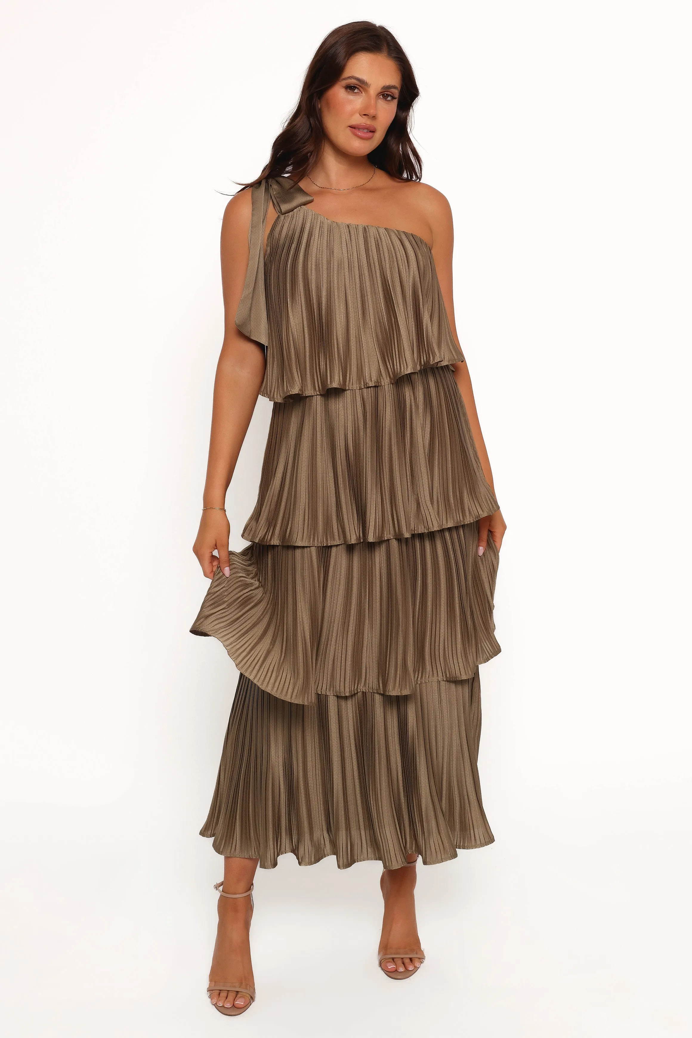 Miah Midi Dress - Olive sold by Petal & Pup product image thumbnail 2
