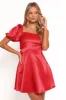 Brexley Mini Dress - Red sold by Petal & Pup