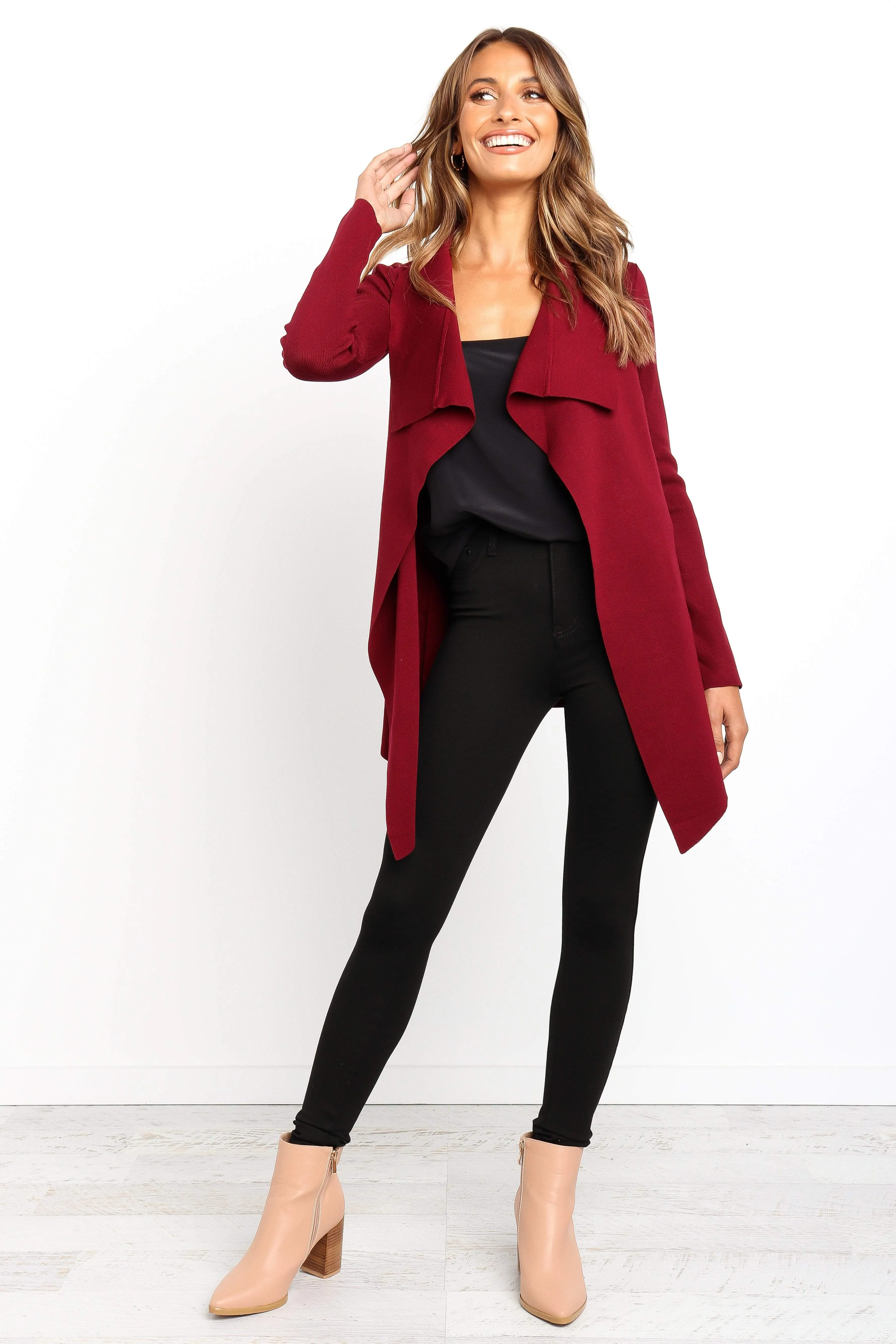 Zimmer Cardigan - Berry sold by Petal & Pup product image thumbnail 2