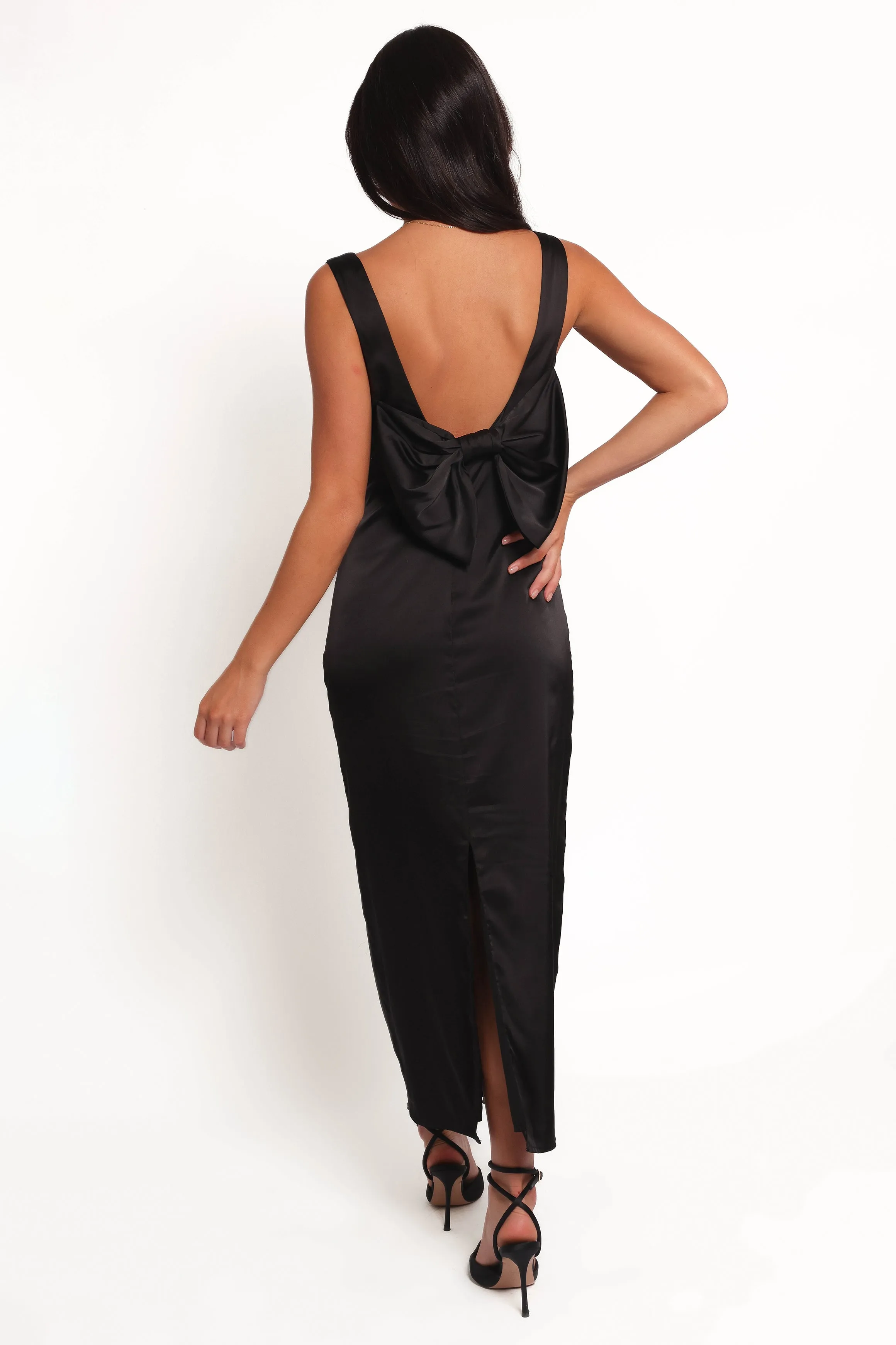 Lenora Maxi Dress - Black sold by Petal & Pup product image thumbnail 4