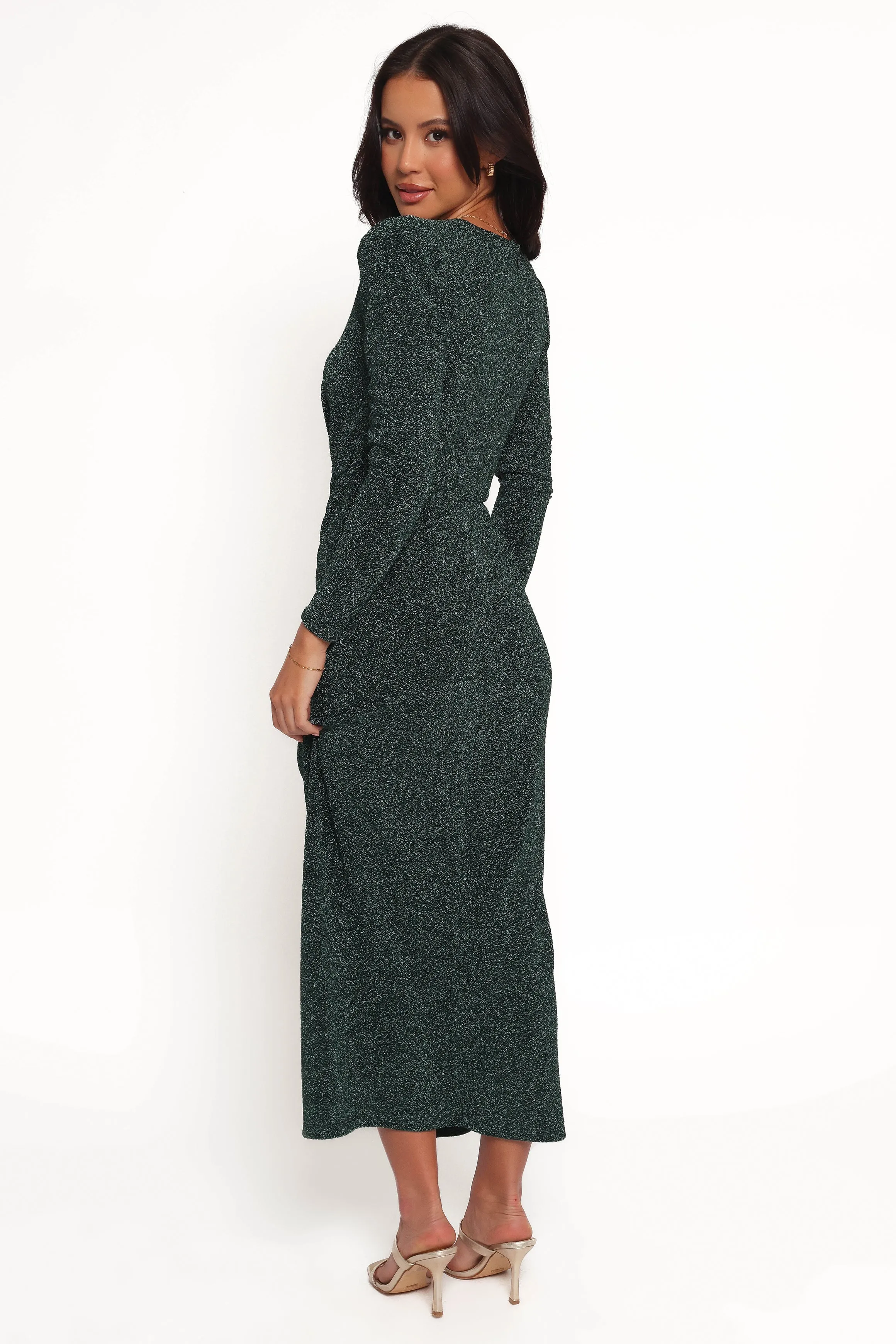 Grayson Maxi Dress - Emerald sold by Petal & Pup product image thumbnail 3