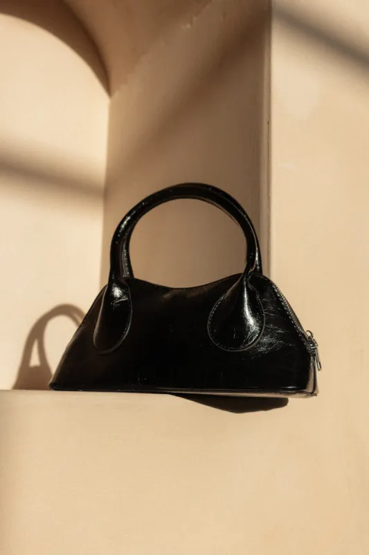 Carolyn Handbag - Black sold by Petal & Pup