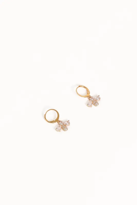 Joanne Earrings - Gold sold by Petal & Pup