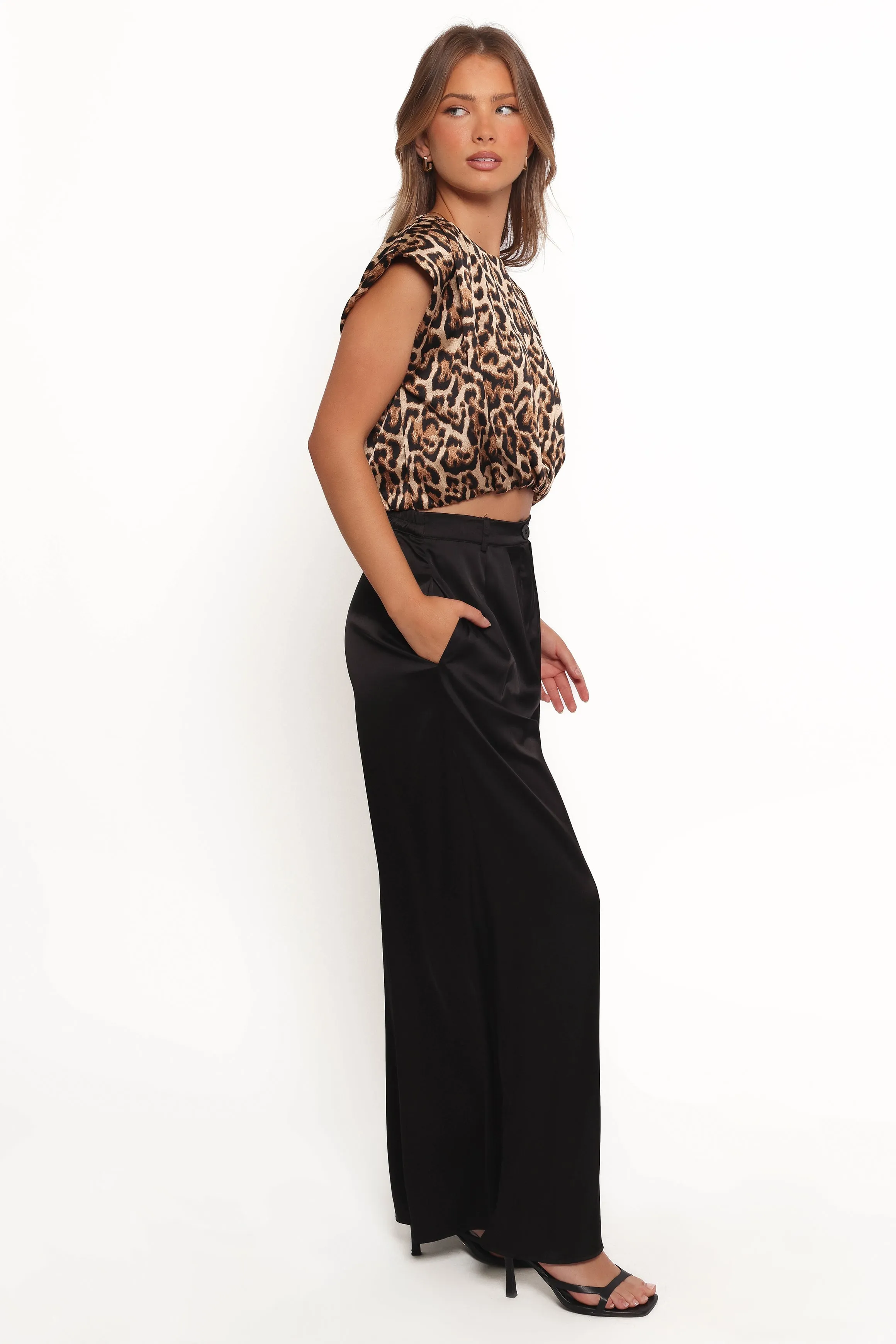 Harlow Two Piece Set - Tan Black sold by Petal & Pup product image thumbnail 5