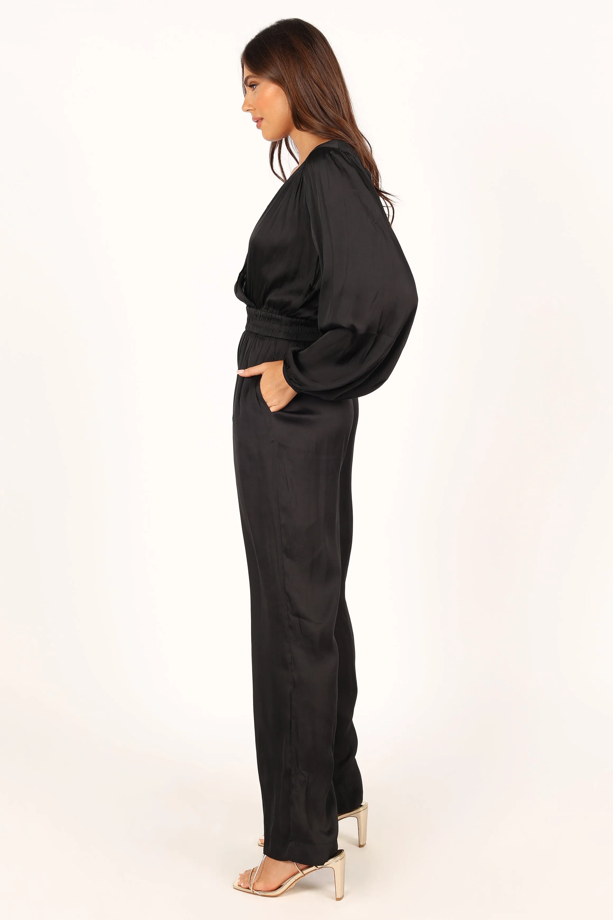 Cameron Jumpsuit - Black sold by Petal & Pup product image thumbnail 5