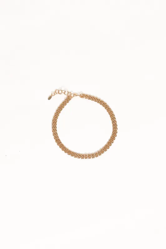 Thea Necklace - Gold sold by Petal & Pup
