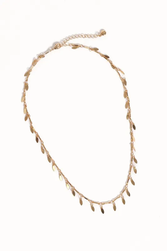 Martha Necklace - Gold sold by Petal & Pup