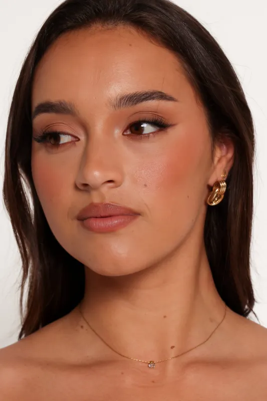Gian Necklace - Gold sold by Petal & Pup