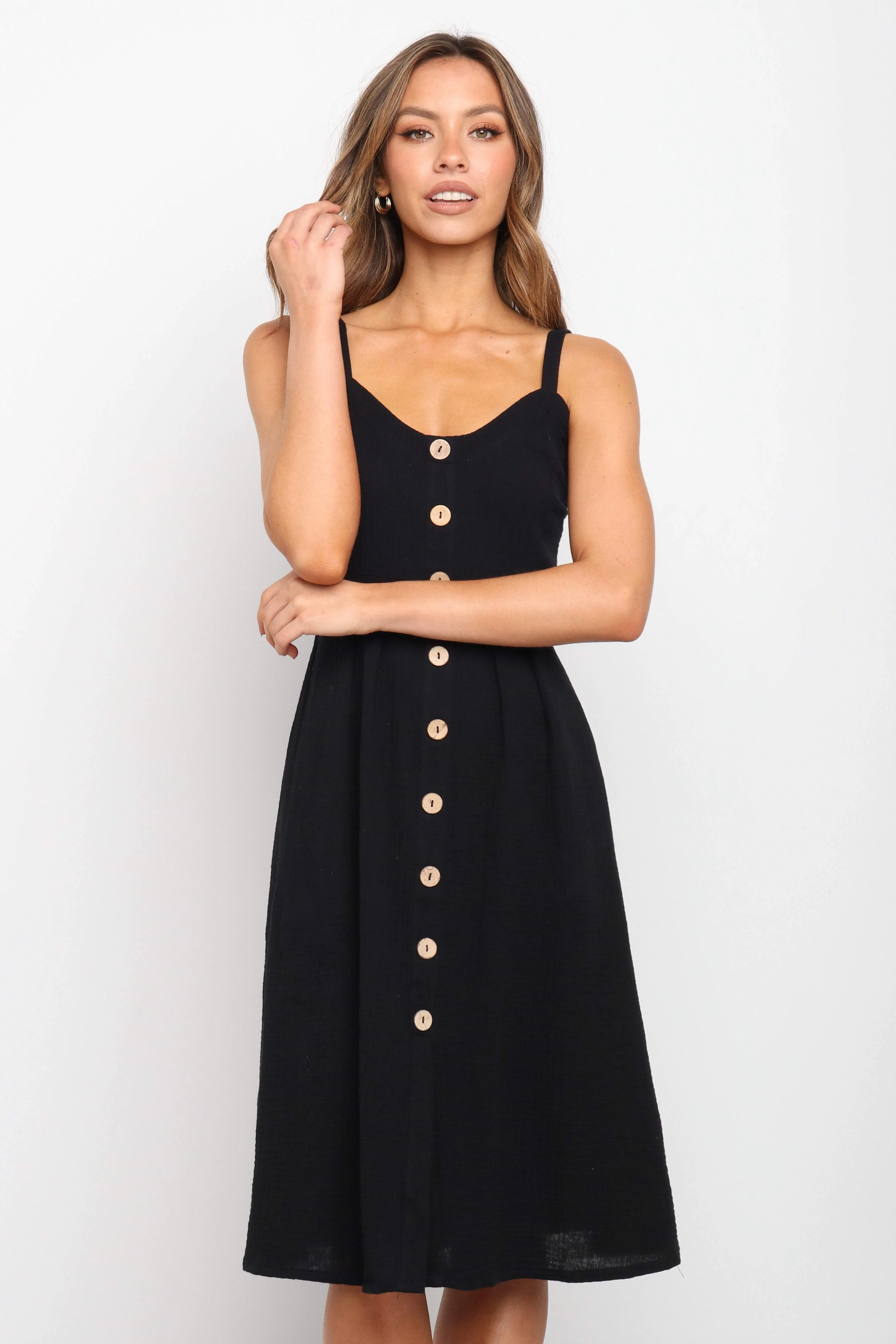 Lorean Dress - Black sold by Petal & Pup product image thumbnail 3