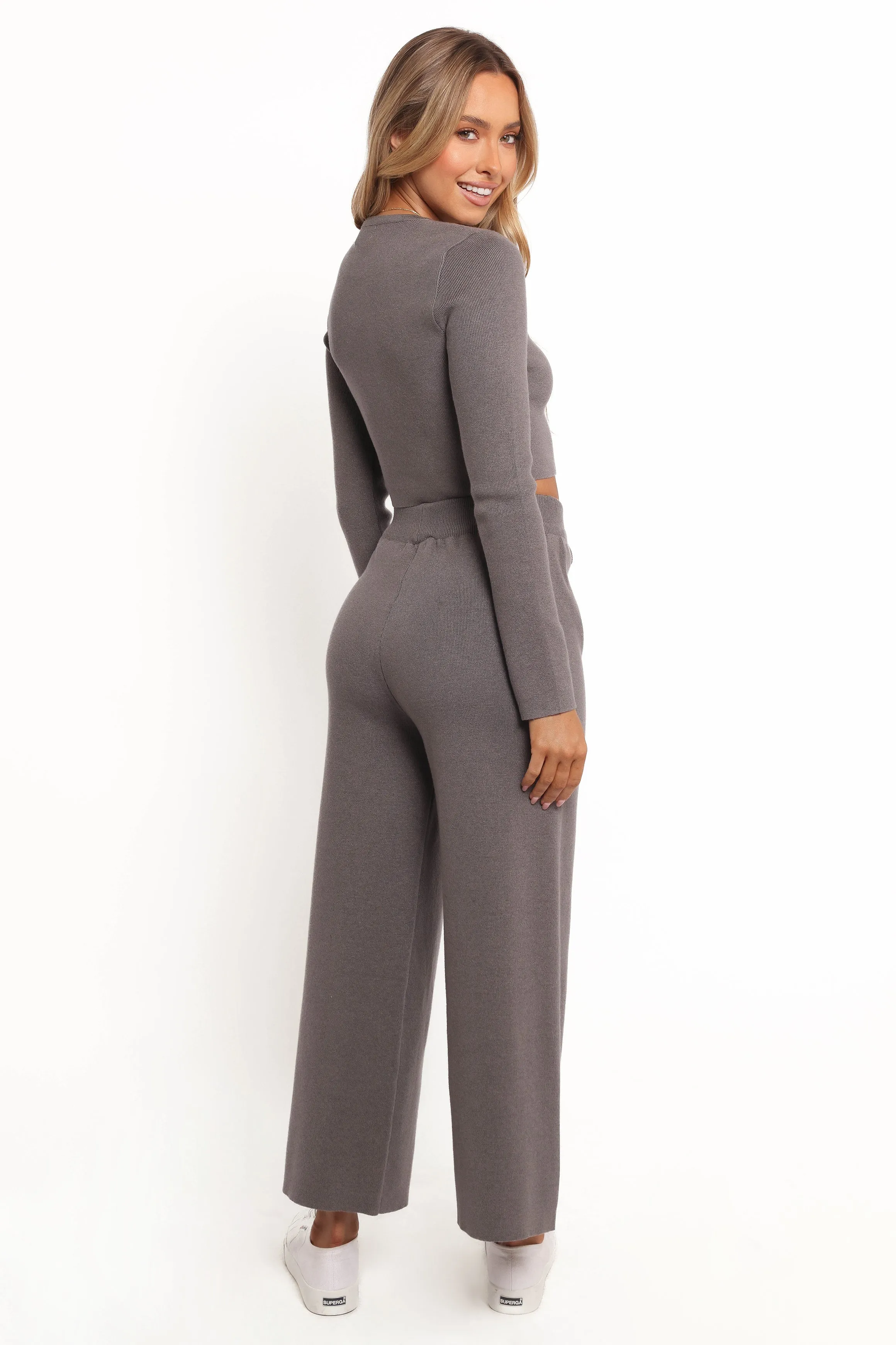 Ayers Long Sleeve Set - Charcoal Grey sold by Petal & Pup product image thumbnail 4