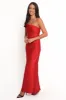 Safir Maxi Dress - Red sold by Petal & Pup