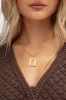 Solene Necklace - Gold sold by Petal & Pup