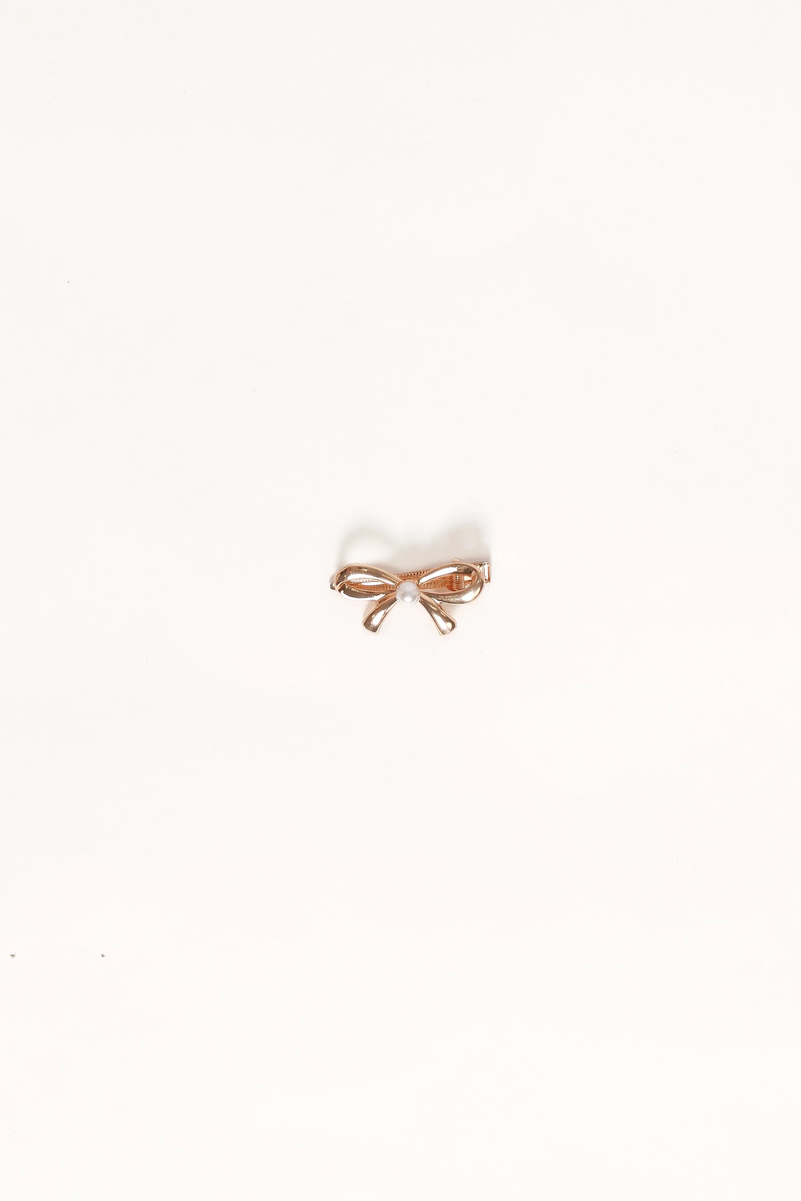 Scout Bow Hair Clip - Gold/Pearl sold by Petal & Pup product image thumbnail 2
