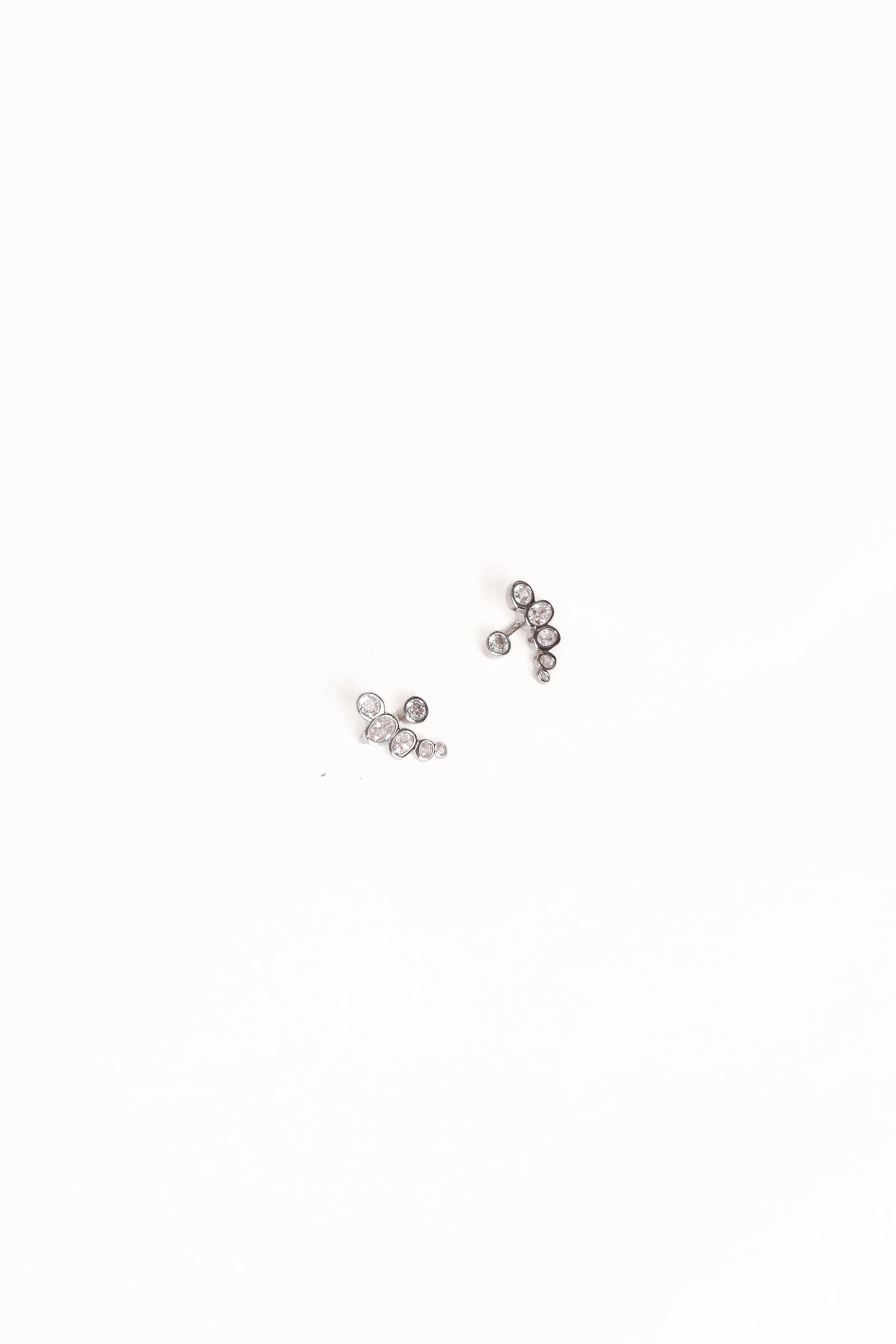 Elisa Earrings - Silver sold by Petal & Pup product image thumbnail 3