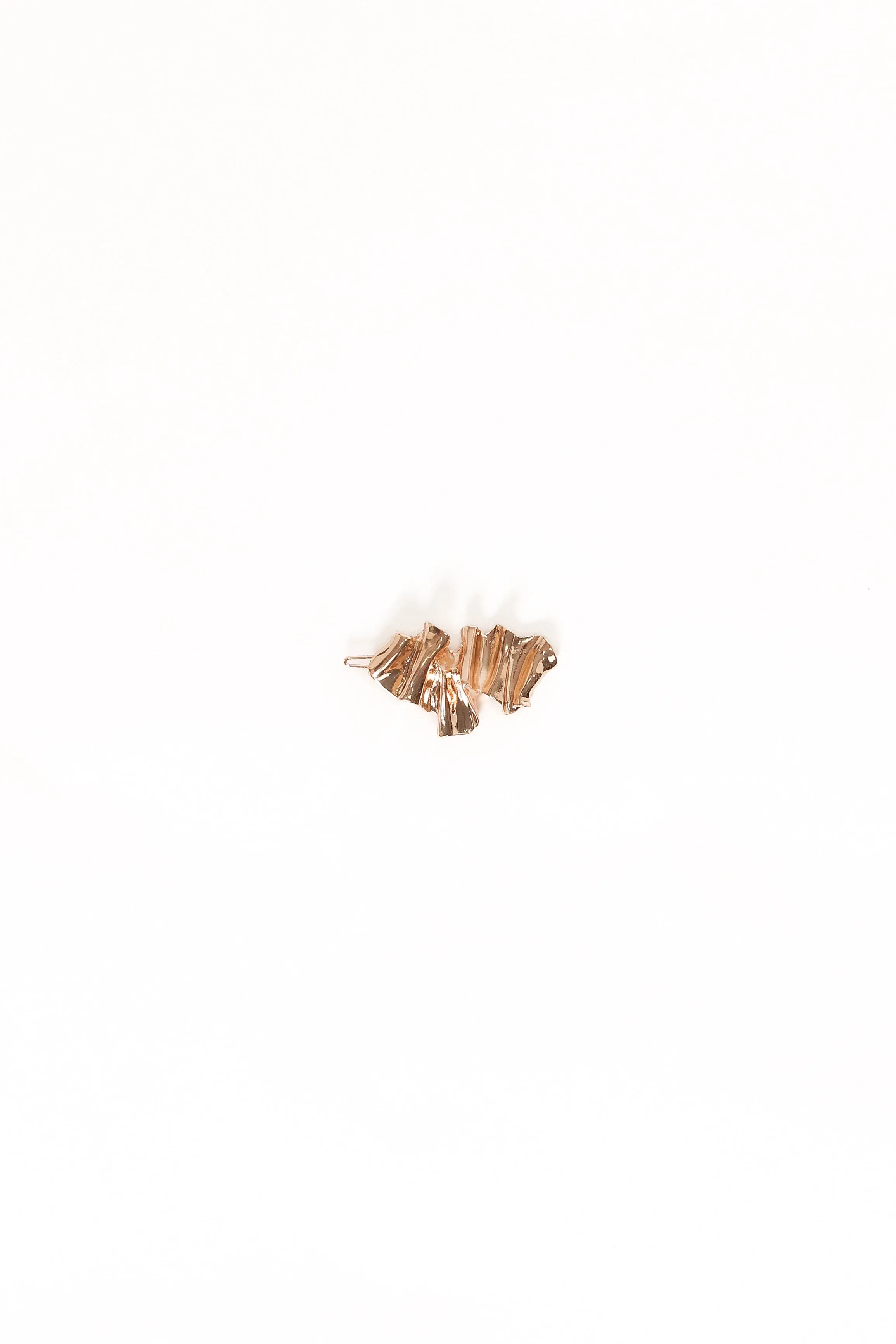 Nora Hair Clip - Gold sold by Petal & Pup product image thumbnail 2