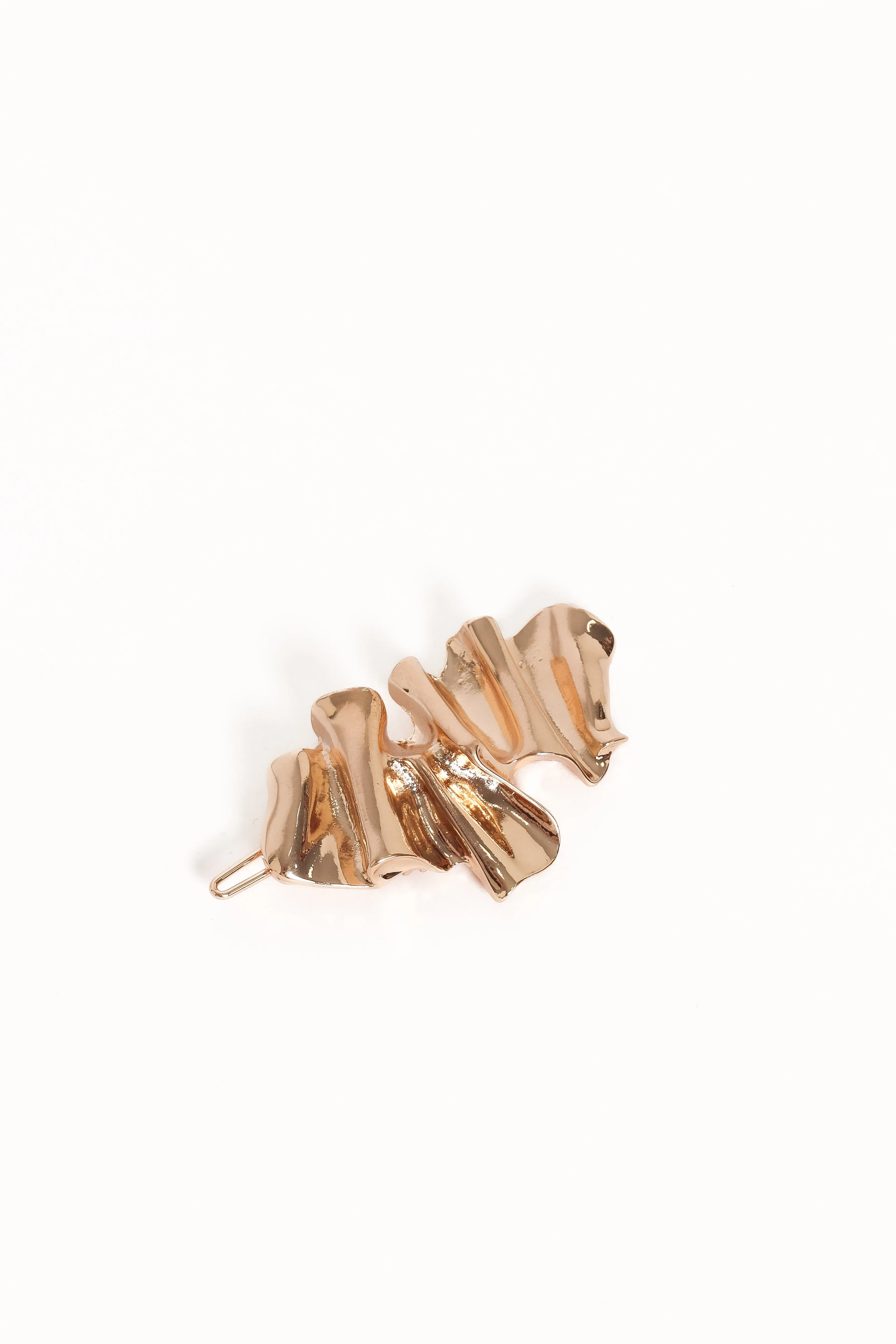 Nora Hair Clip - Gold sold by Petal & Pup