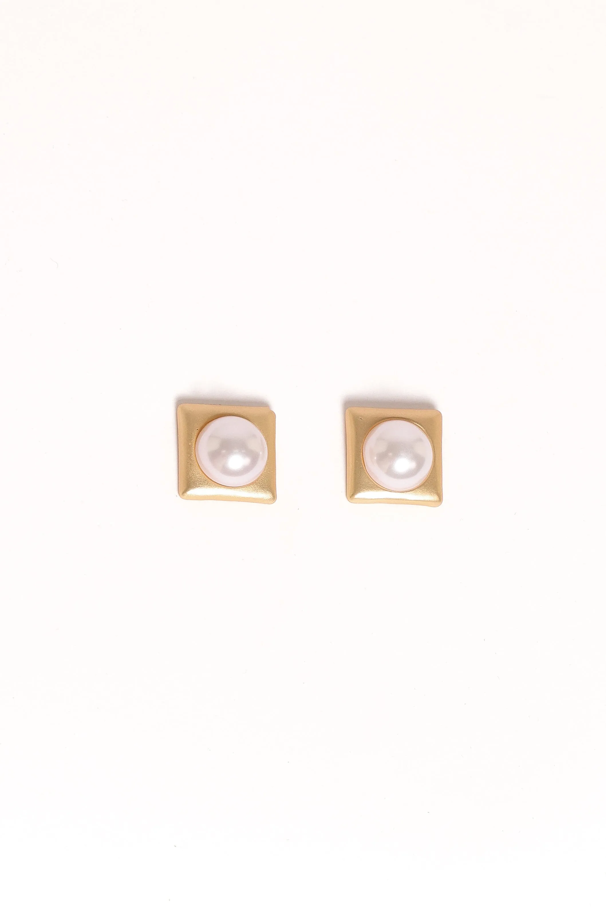 Kimmy Pearl Earrings - Gold sold by Petal & Pup product image thumbnail 2
