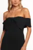 Venus Midi Dress - Black sold by Petal & Pup