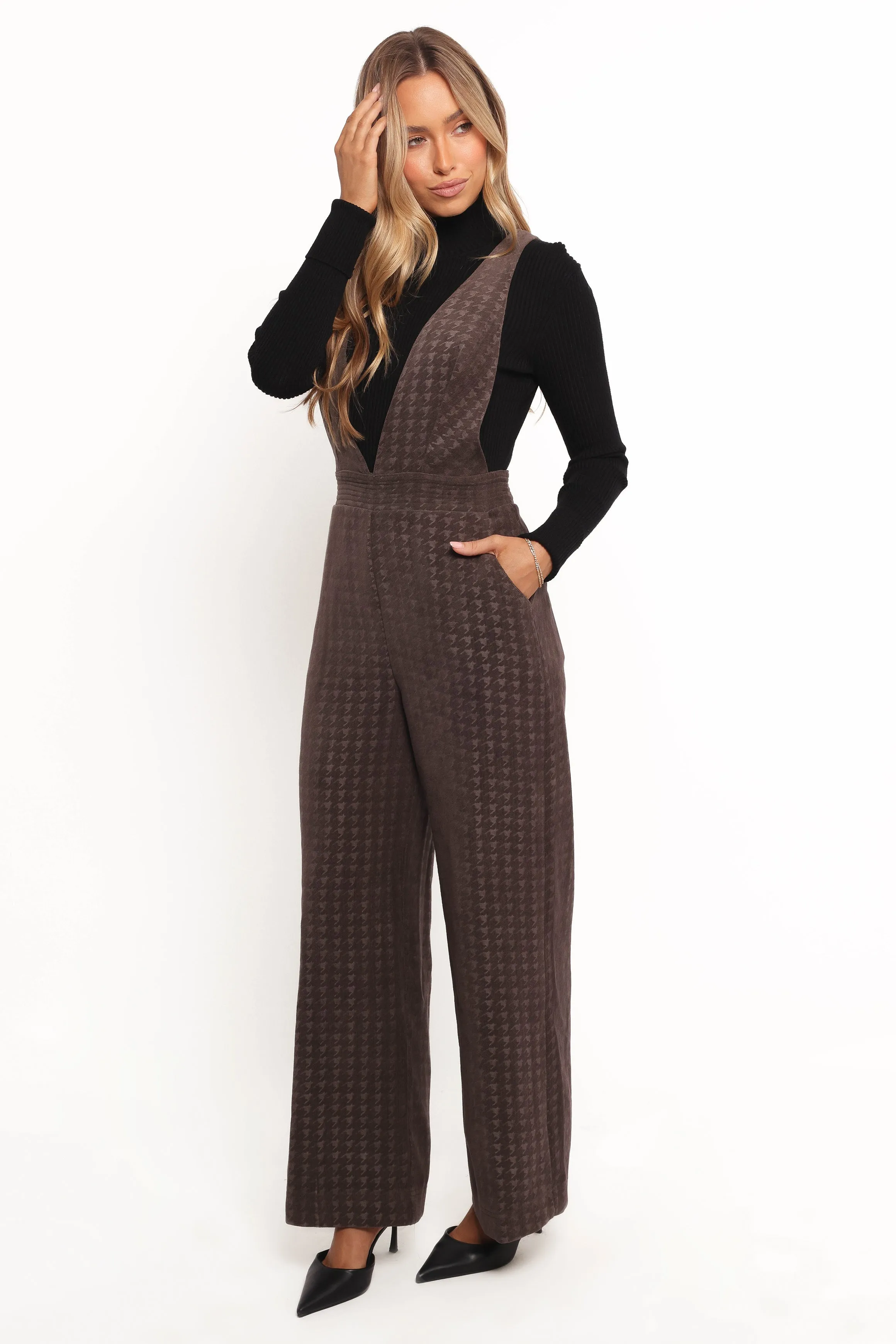 Yvettie Jumpsuit - Brown sold by Petal & Pup product image thumbnail 3