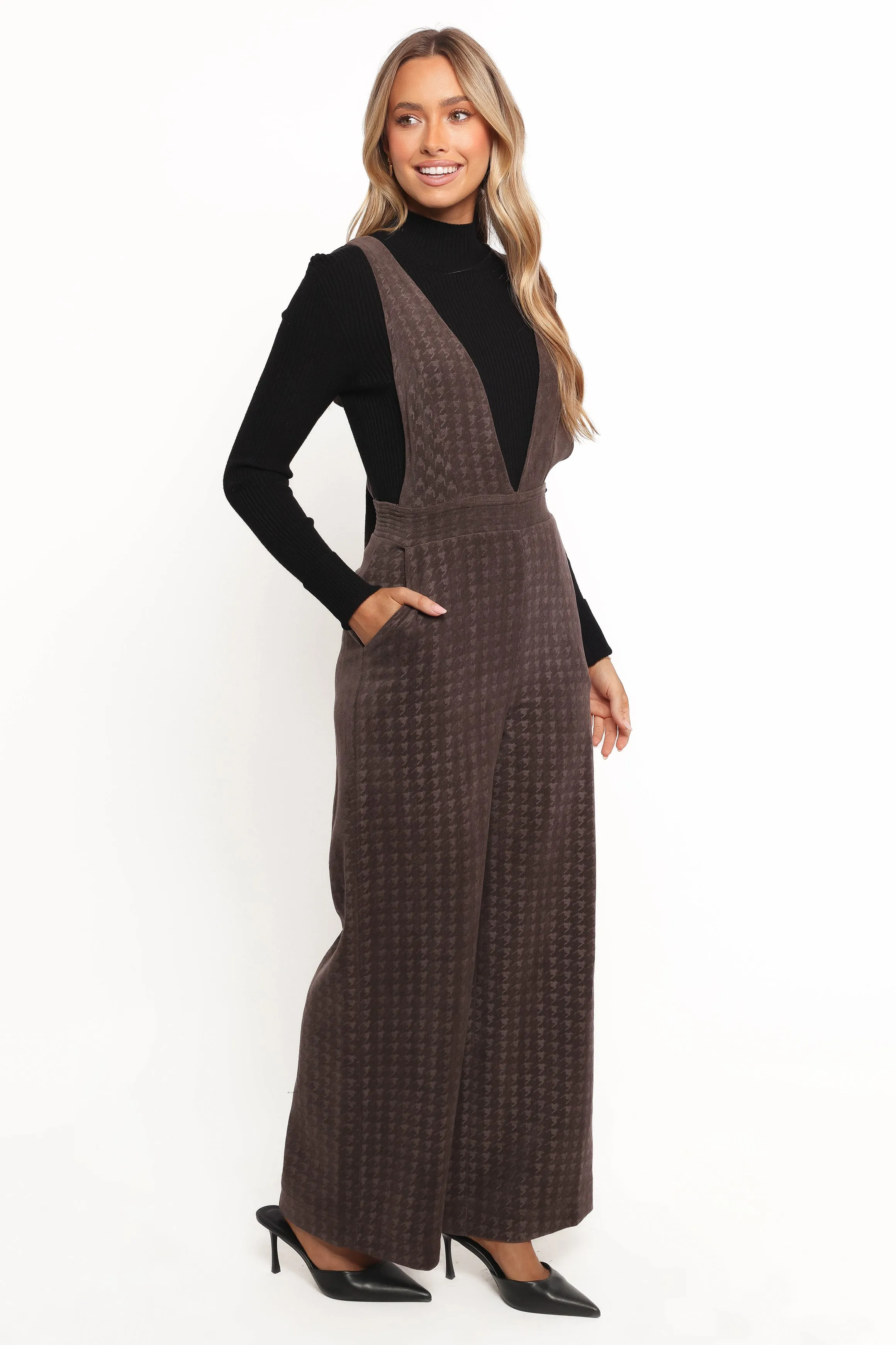 Yvettie Jumpsuit - Brown sold by Petal & Pup product image thumbnail 4