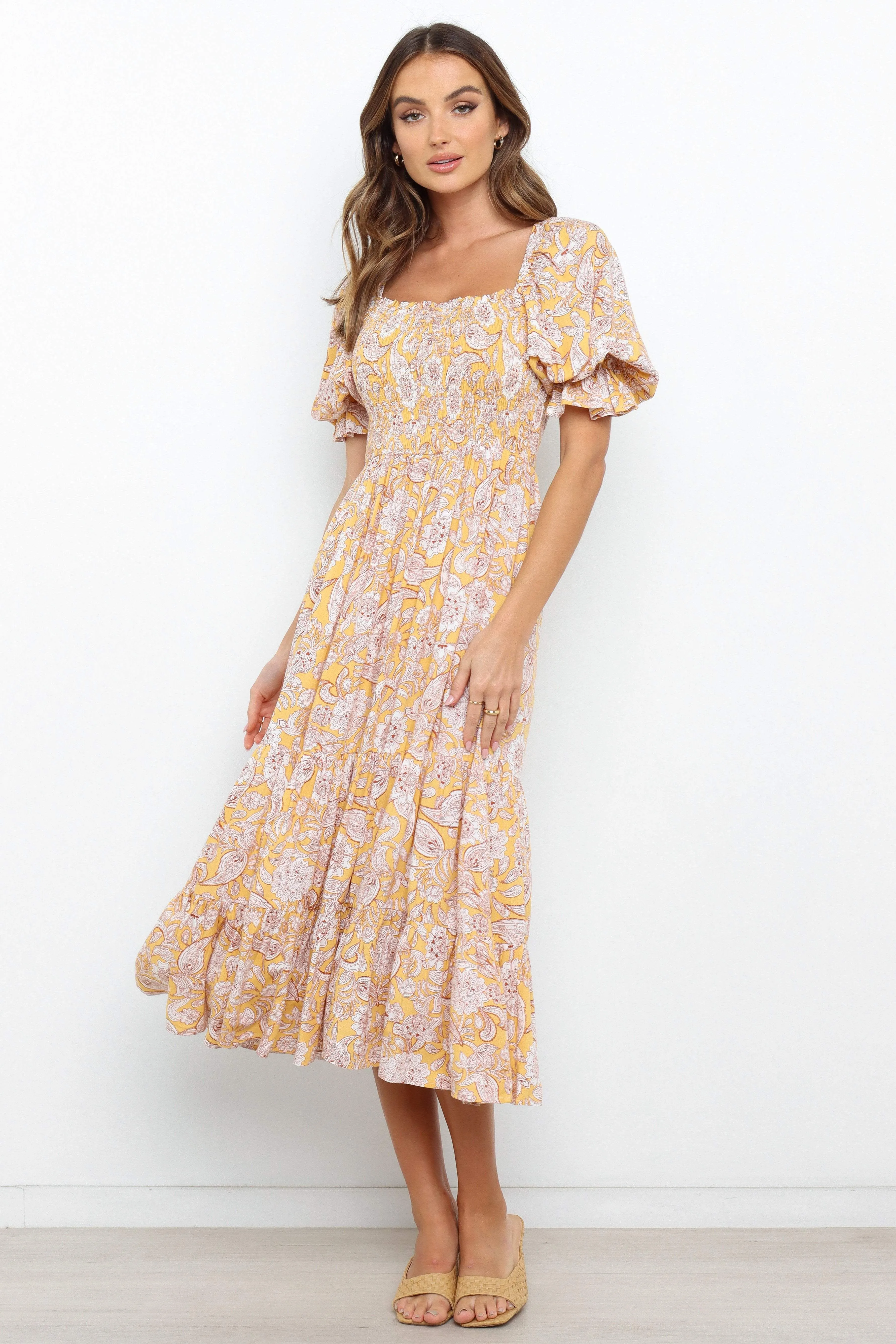 Kamara Dress - Orange sold by Petal & Pup product image thumbnail 5