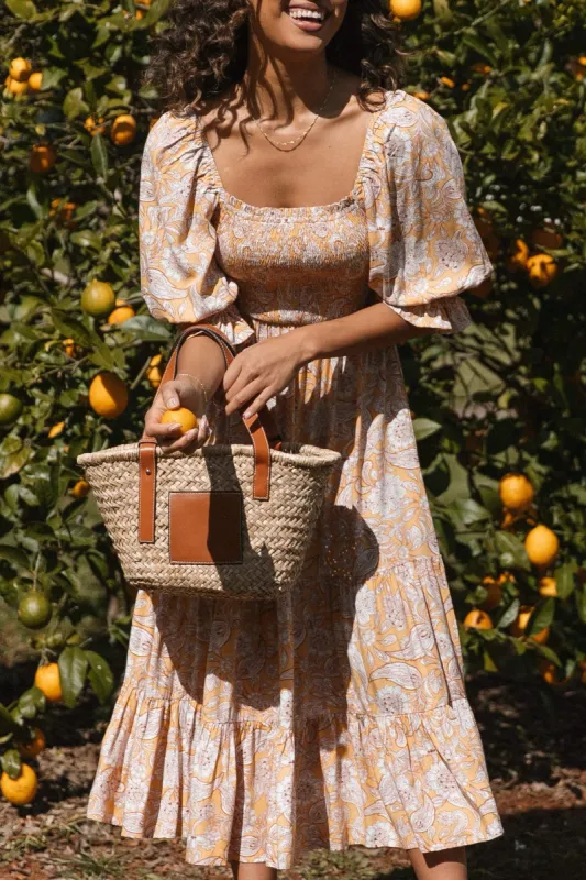 Kamara Dress - Orange sold by Petal & Pup