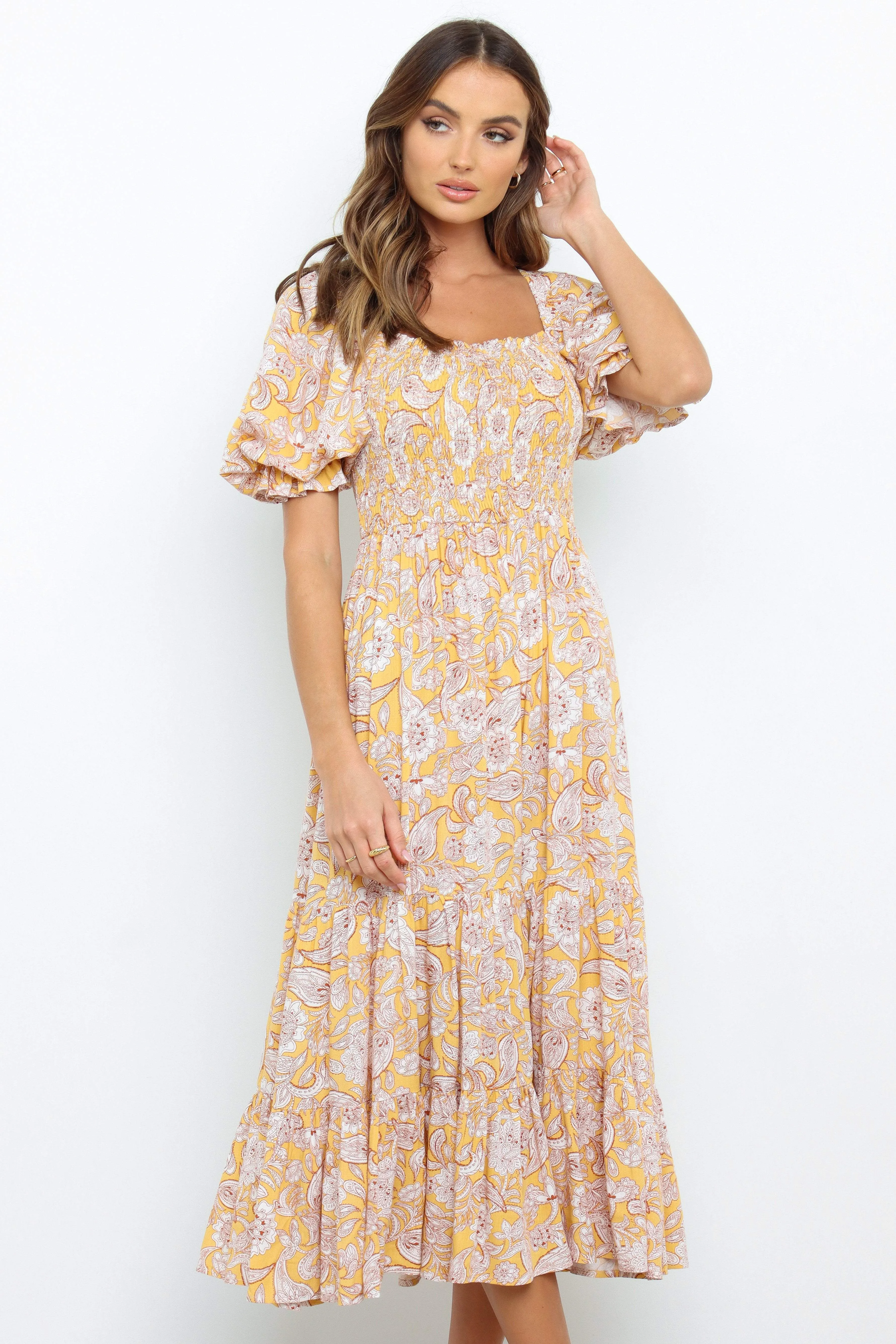 Kamara Dress - Orange sold by Petal & Pup product image thumbnail 2