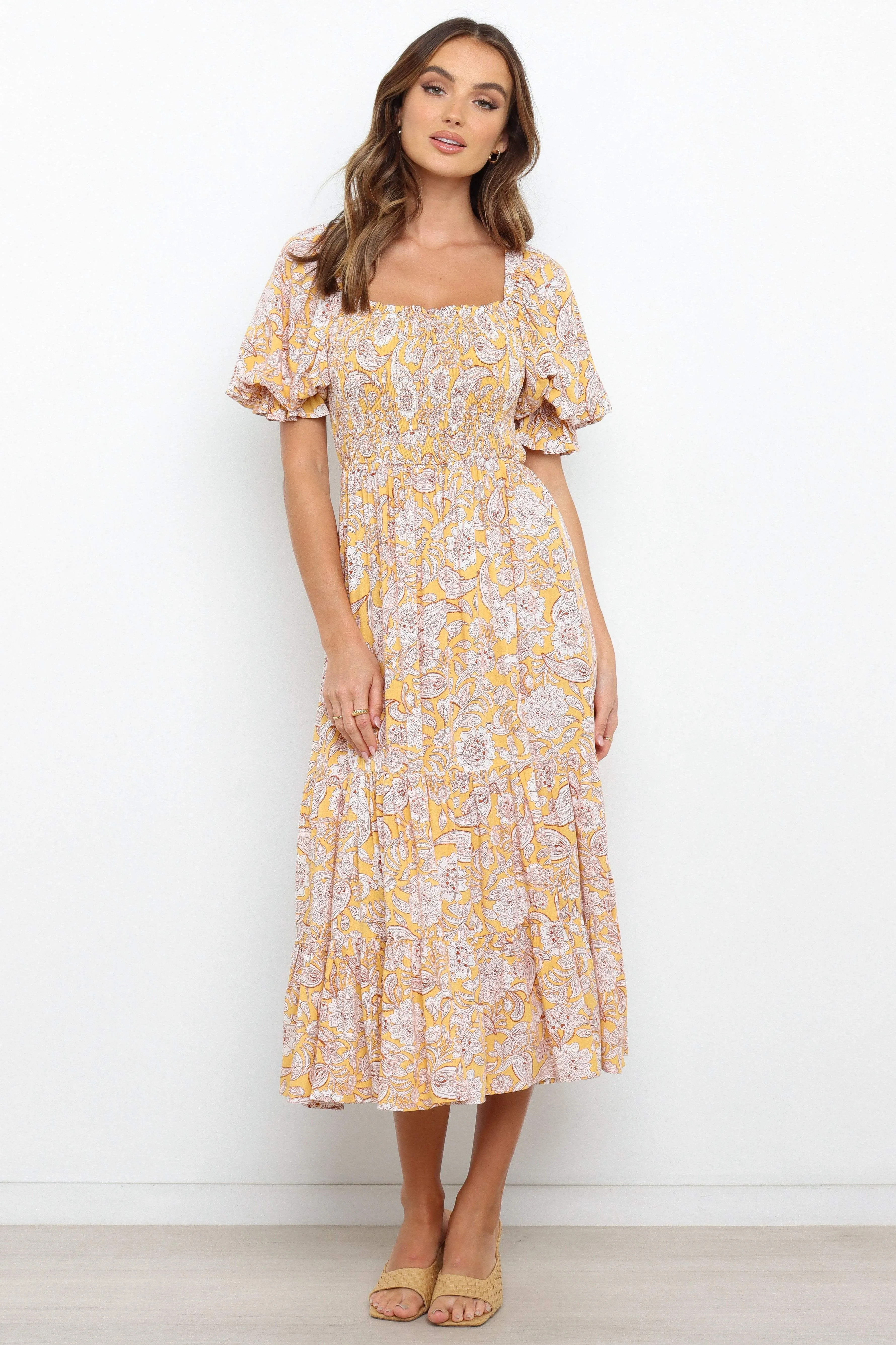 Kamara Dress - Orange sold by Petal & Pup product image thumbnail 3