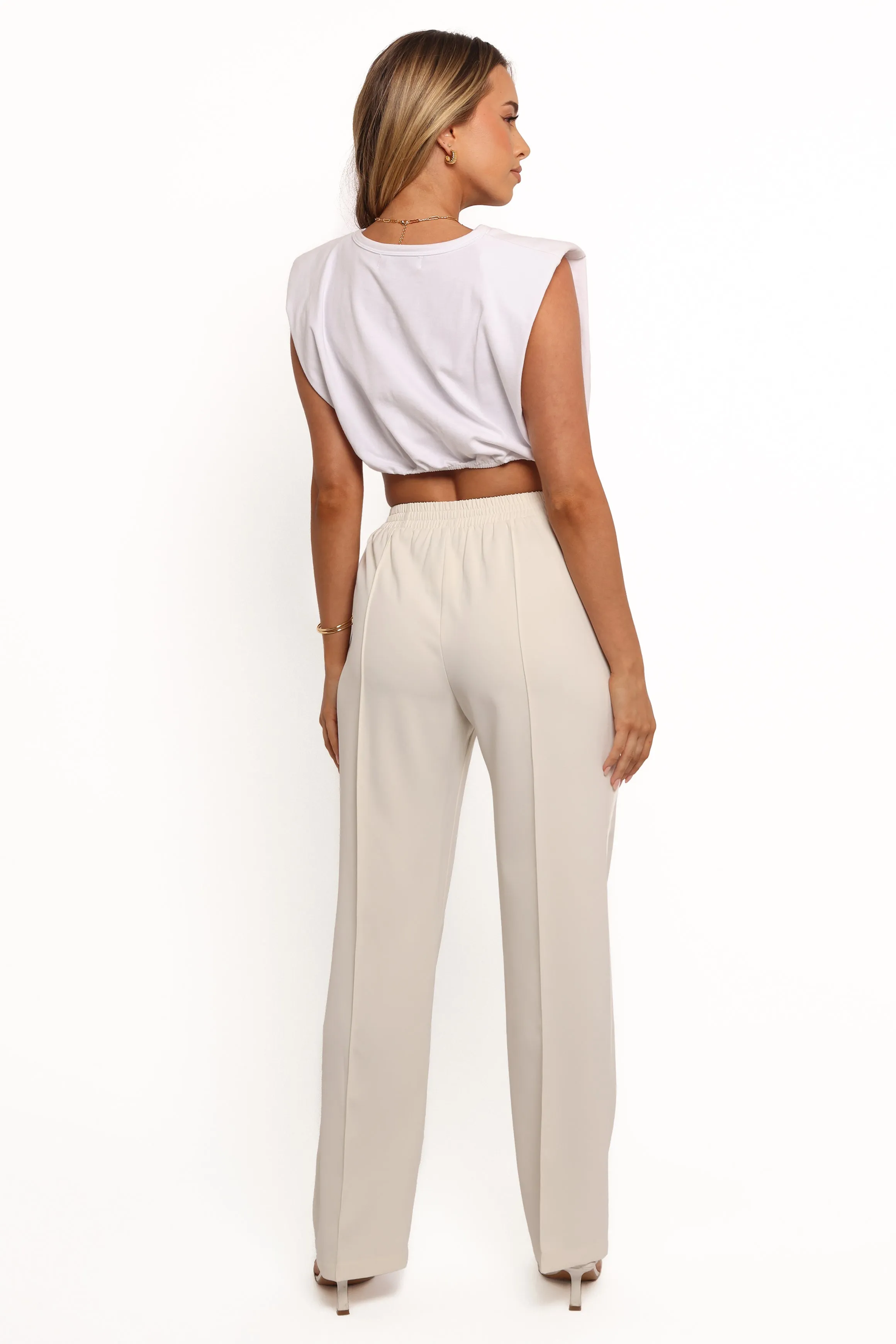 Roben Pants - White Cream sold by Petal & Pup product image thumbnail 4