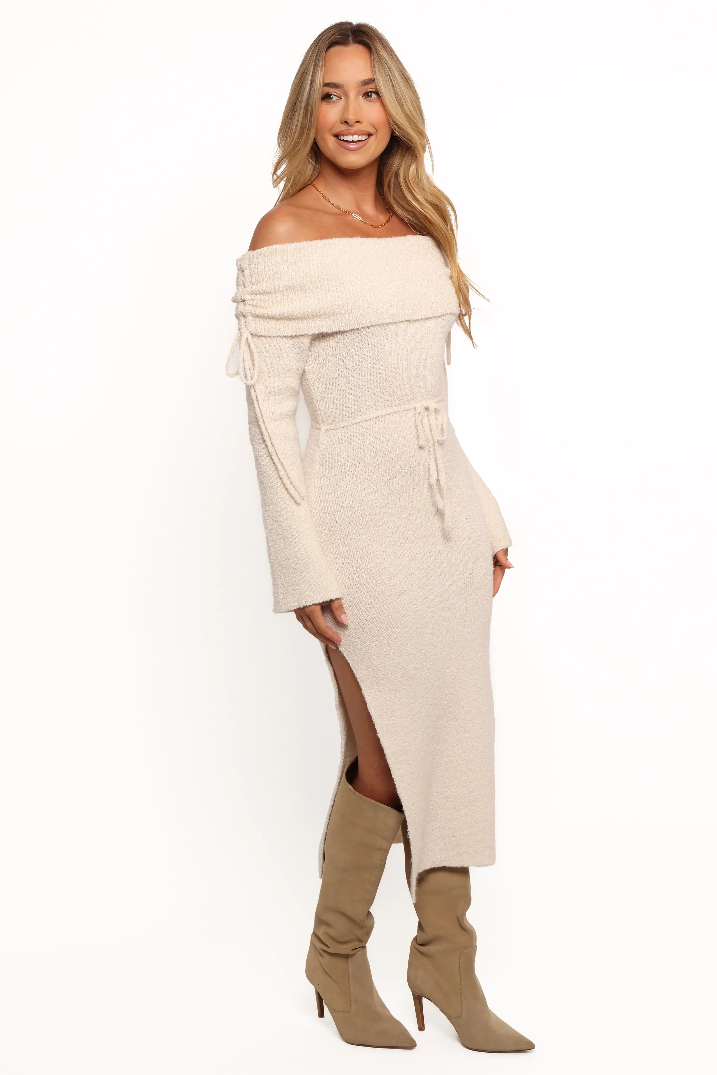 Annabelle Midi Dress - White sold by Petal & Pup product image thumbnail 5