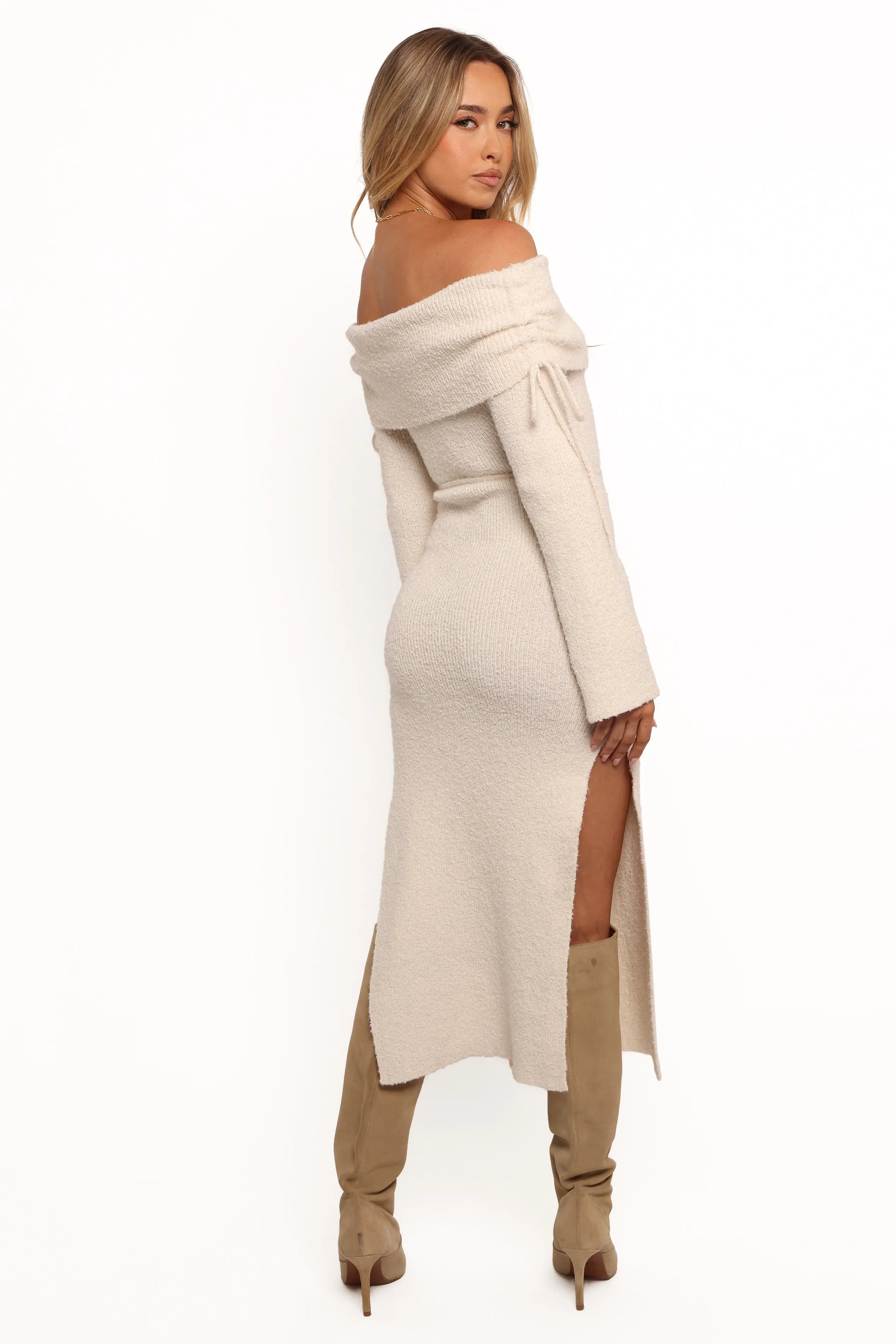 Annabelle Midi Dress - White sold by Petal & Pup product image thumbnail 4