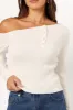 Mable Top - White sold by Petal & Pup