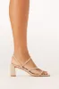 Hennie Block Heels - Nude sold by Petal & Pup